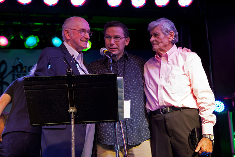 Ray Peterson, Cliff Dutton (son of Ken Dutton) & Wayne Cogswell were honored as founders of Wye Records and as recording artists The Mark II