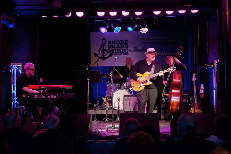 The legendary Duke Robillard and his band (Bruce Bears on keyboards, Mark Teixeira on drums & Brad Hallen on bass) celebrated his induction as a solo artist with a smoking career retrospective